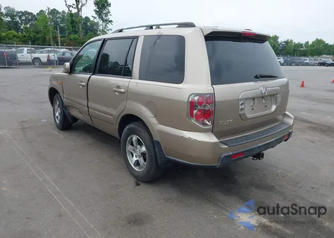 2006 Honda Pilot Ex-L из США, поврежденный, VIN 5FNYF28666B000536
